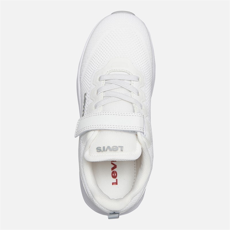 Levi's Girls Hudson Trainers White/Silver White/ Silver