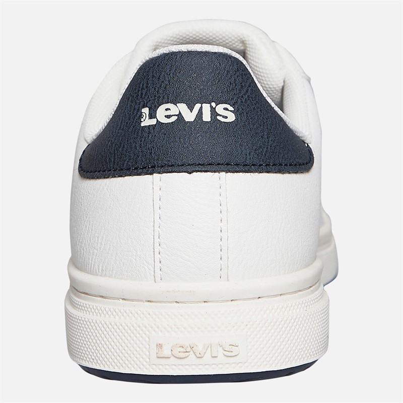 Levi's Junior Boys Piper SR Trainers White/Navy White/ Navy