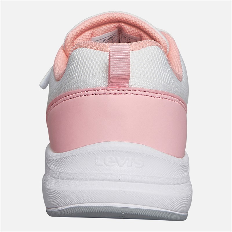Levi's Girls Hudson Trainers White/Rose White/ Rose