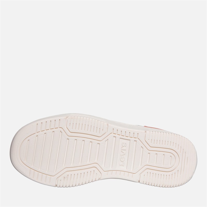 Levi's Girls Maverick Trainers Off White/Blue Off White/ Blue