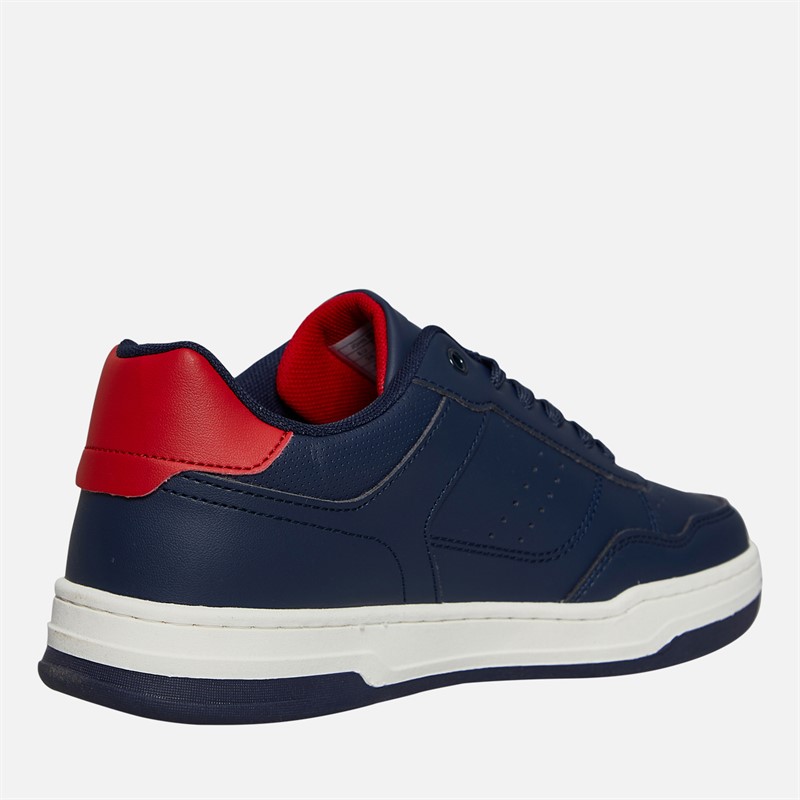 Levi's Junior Boys John SE Trainers Navy/Red Navy/ Red