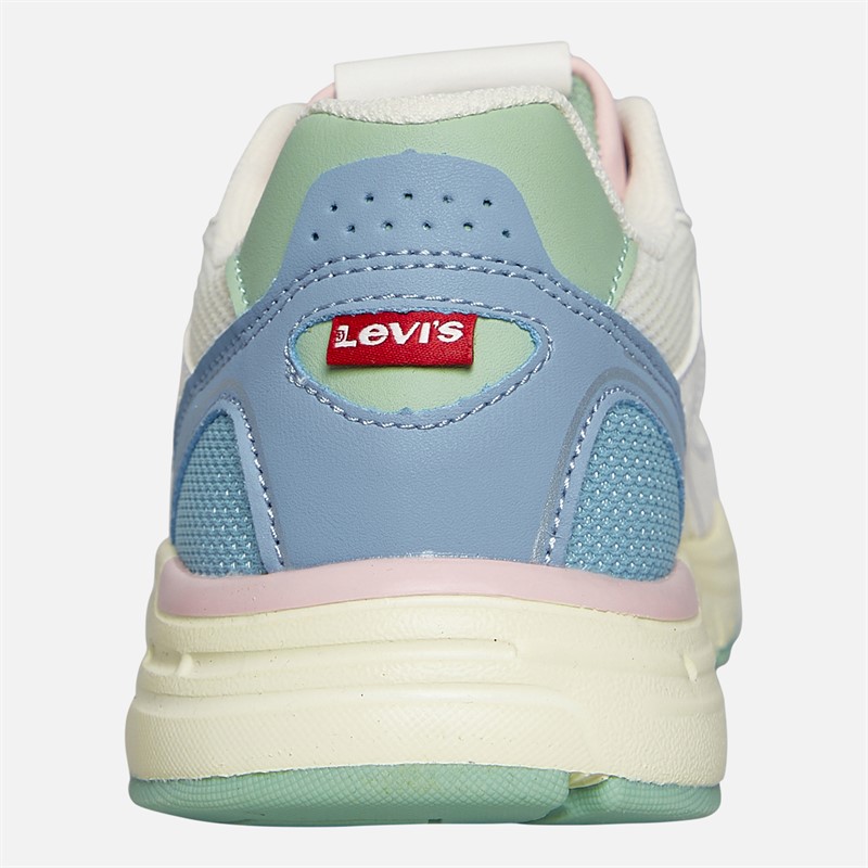 Levi's Junior Curtis Trainers Off White/Blue Off White/ Blue