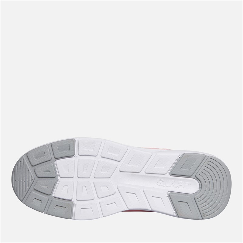 Levi's Junior Girls Hudson Trainers Pastel Pink/White Pastel Pink/ White