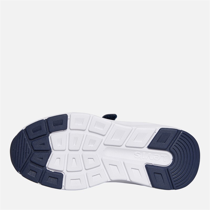 Levi's Boys Hudson Mini Trainers Navy/Red Navy/ Red
