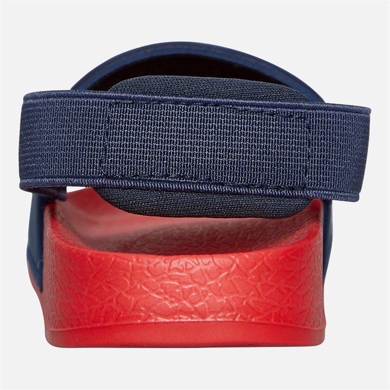 Levi's Infant Boys Pool Mini Strap Sliders Navy/Red Navy/ Red