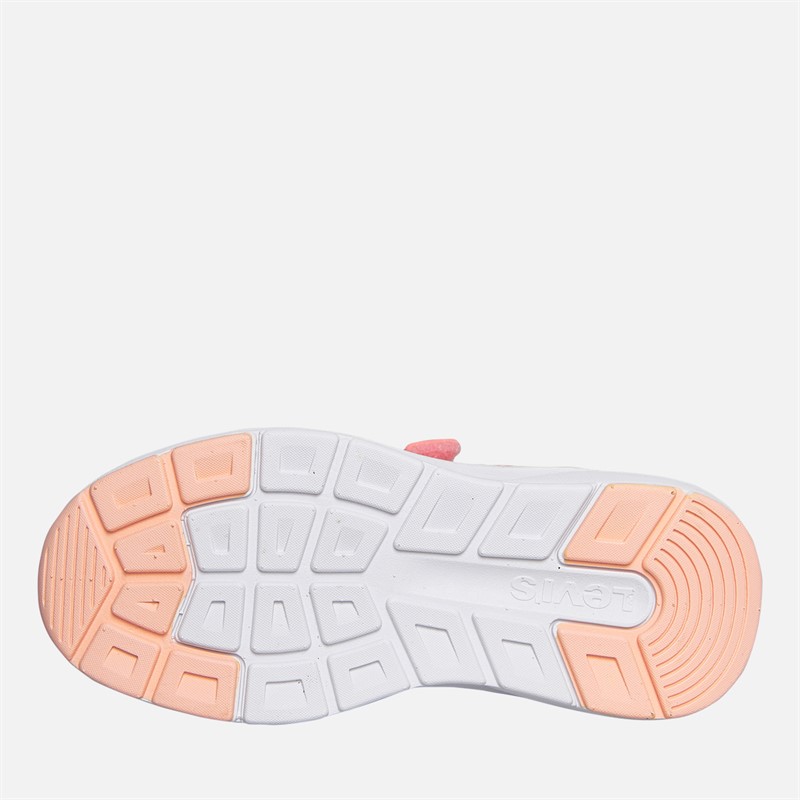 Levi's Infant Girls Hudson Mini Trainers Potpourri/Blue Potpourri/ Blue