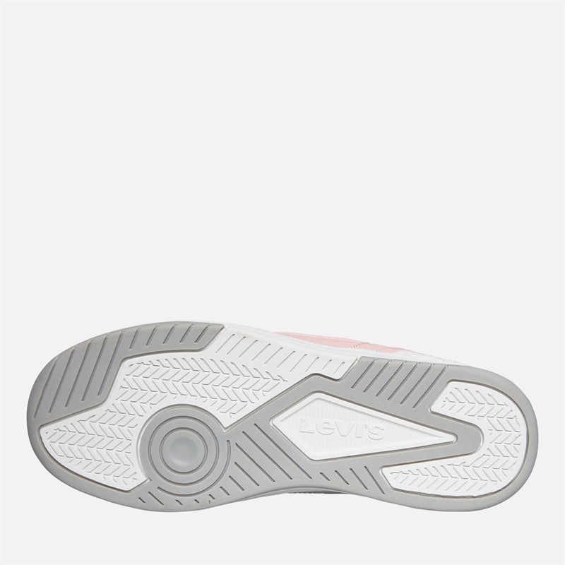 Levi's Junior Girls John Ser Trainers Pink/White Pink/ White