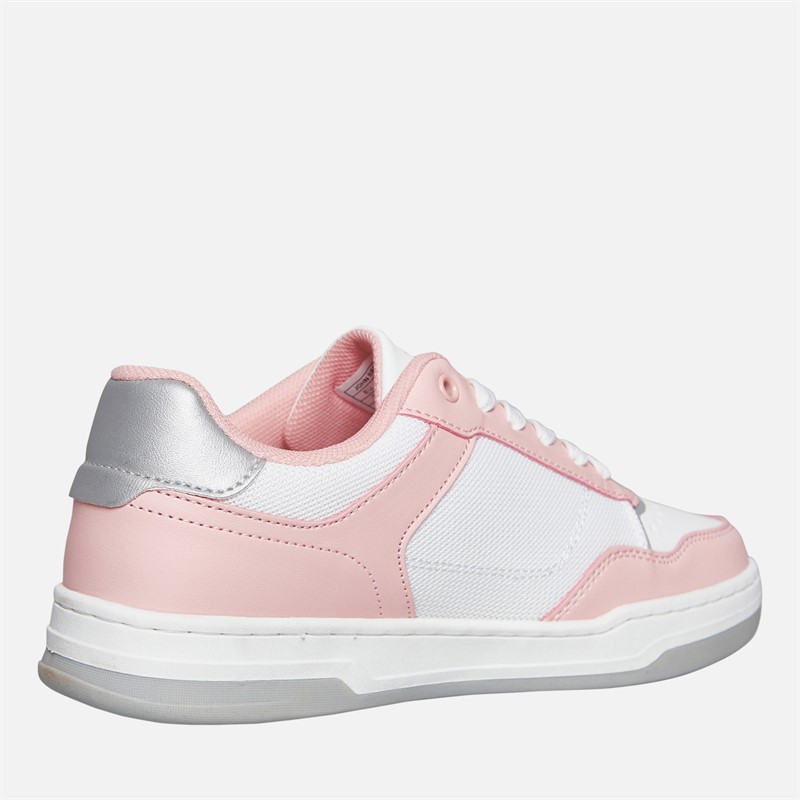 Levi's Junior Girls John Ser Trainers Pink/White Pink/ White