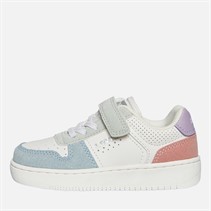 Levi's Infant Girls Maverick Trainers Off White/Blue Off White/ Blue