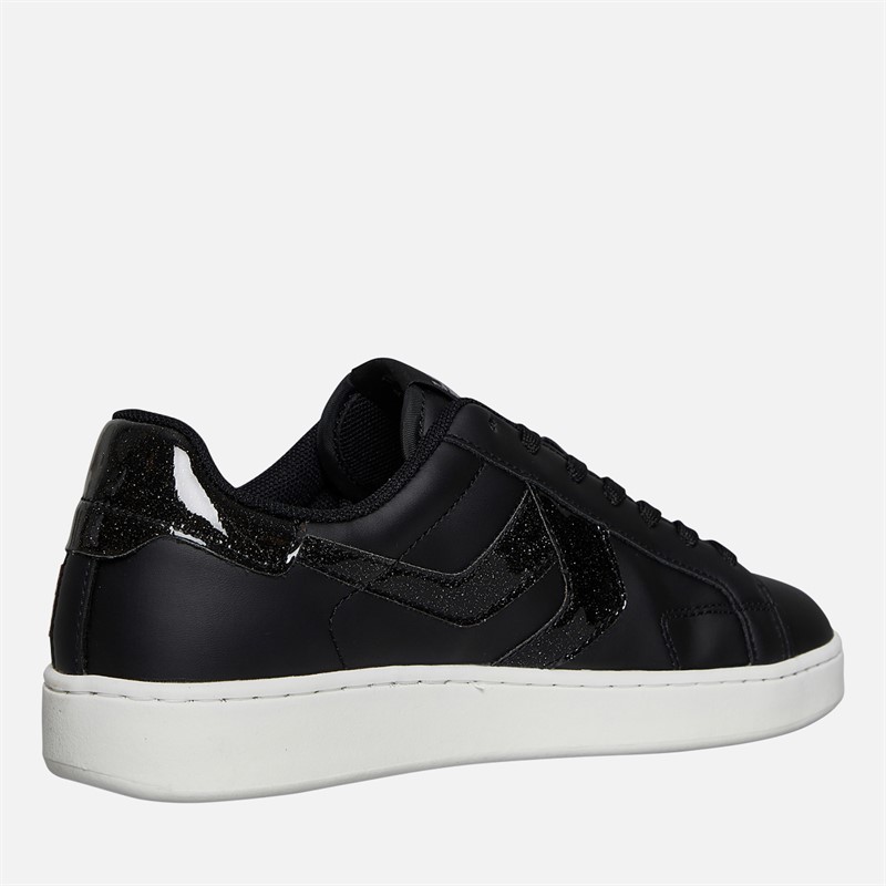 Levi's Junior Girls Swift JR Trainers Black/Glitter Black/ Glitter