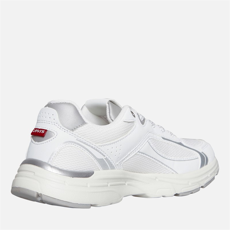 Levi's Junior Curtis Trainers White/Silver White/ Silver