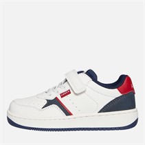 Levi's Boys Aiden Mini Trainers Off White/Navy Off White/ Navy