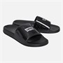 Levi's Junior Girls Pool Sliders Black/Glitter Black/ Glitter