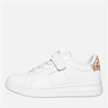 Levi's Infant Girls Evelyn Mini Trainers White/Rose White/ Rose