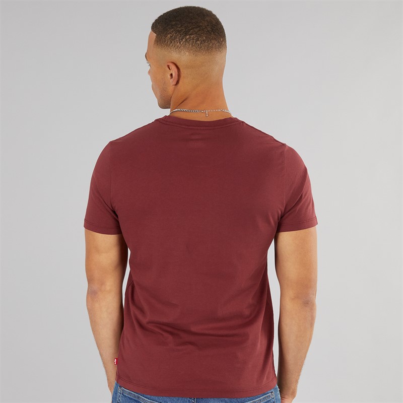 Levi's Mens Graphic T-Shirt Chocolate Truffle