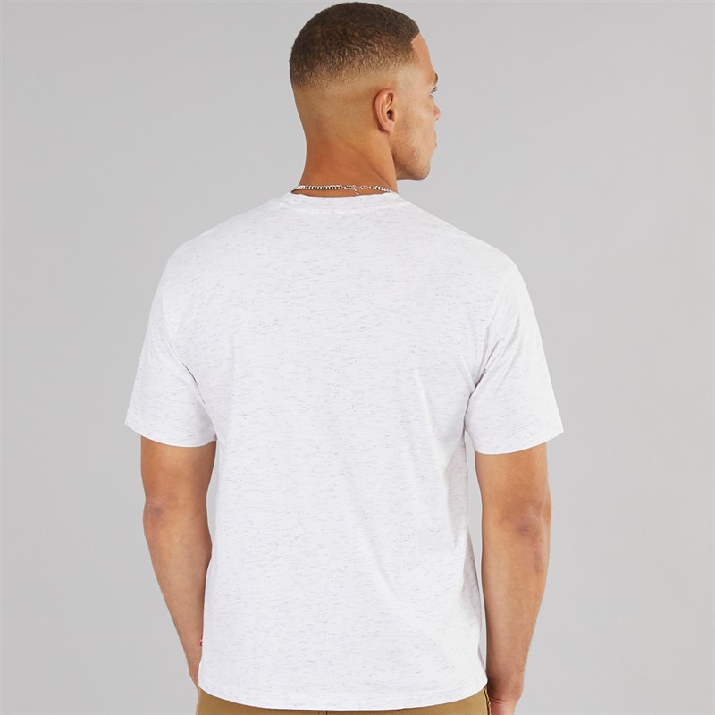 Levi's Mens Red Tab T-Shirt Bright Whtie
