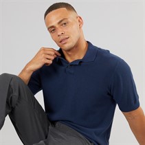 Levi's Mens Knitted Polo Dress Blues