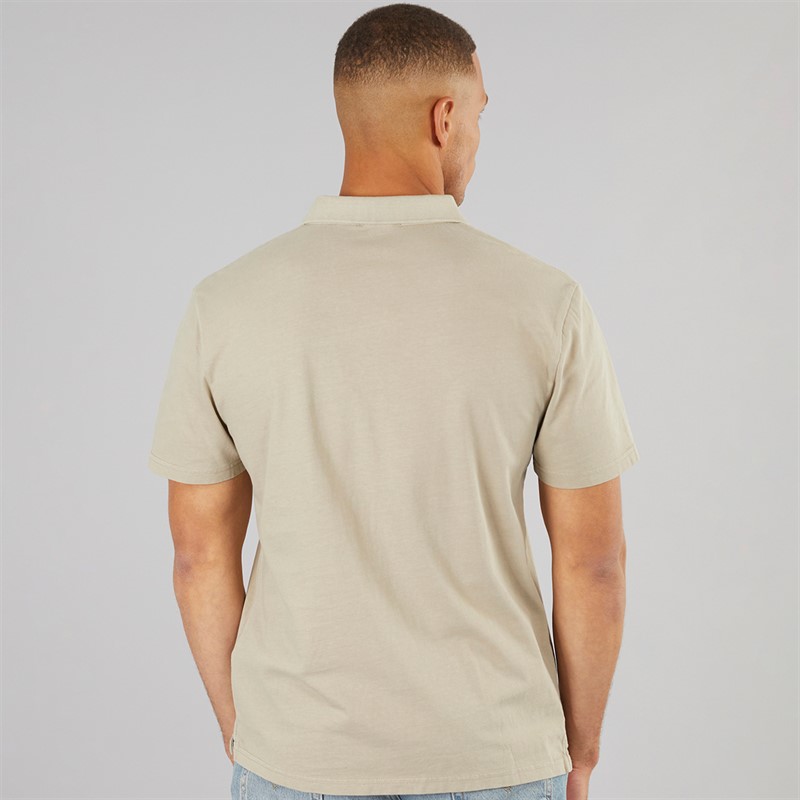 Levi's Mens Authentic Polo Shirt Vintage Khaki