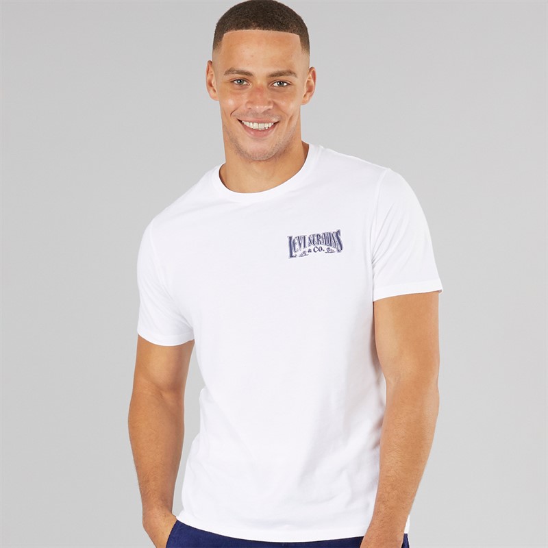 Levi's Mens Graphic T-Shirt Inspired White