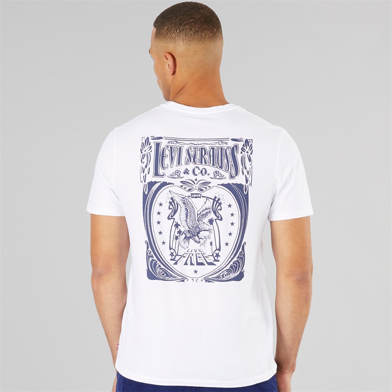 Levi's Mens Graphic T-Shirt Inspired White
