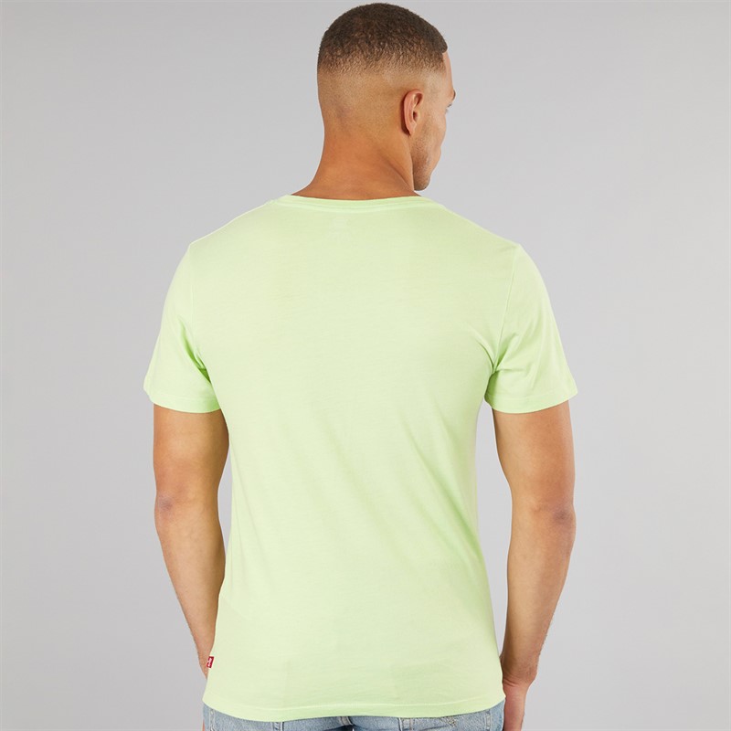 Levi's Mens Graphic T-Shirt Foam Green