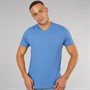 Levi's Mens Classic V Neck T-Shirt Dutch Blue