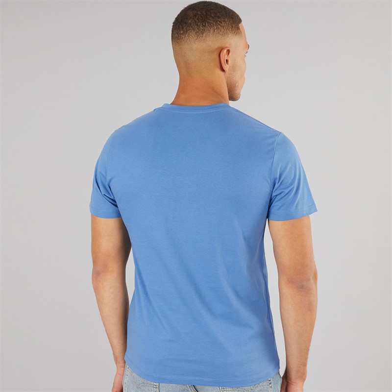 Levi's Mens Classic V Neck T-Shirt Dutch Blue