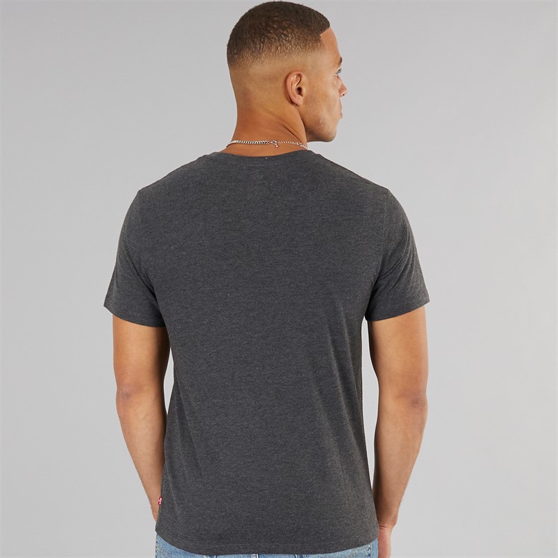 Levi's Mens Graphic T-Shirt Caviar