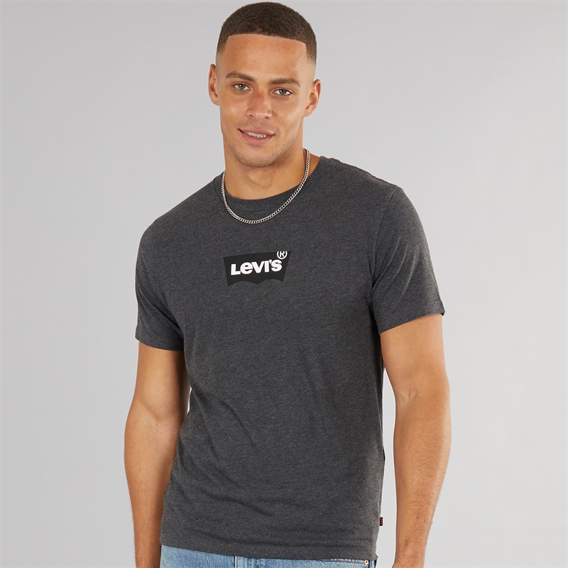 Levi's Mens Graphic T-Shirt Caviar