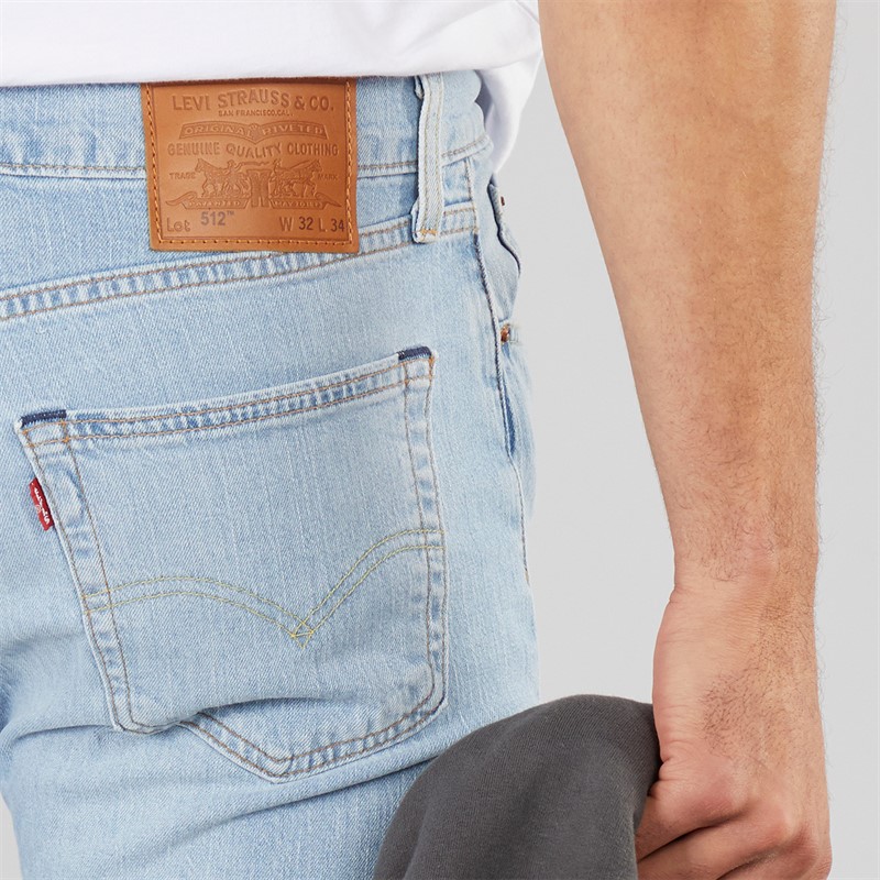 Levi's Mens 512 Slim Fit Jeans Tabor Scary Bear