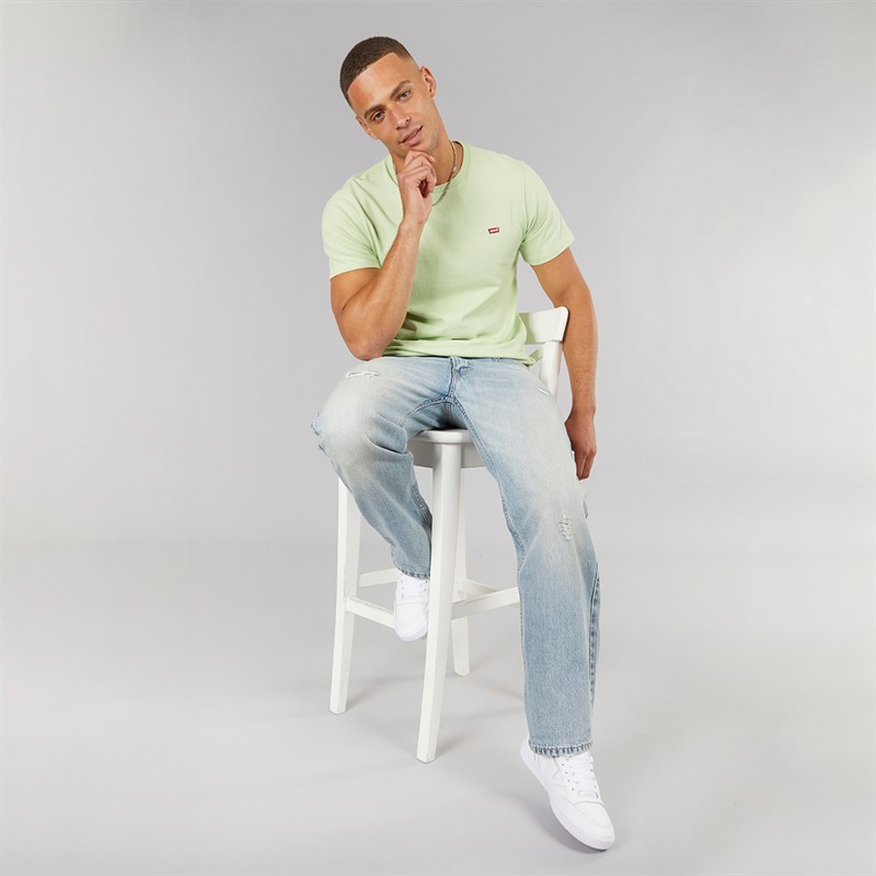 Levi's Mens 555 Relaxed Straight Fit Jeans Wear Em Out Dx