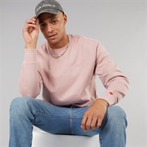 Levi's Mens Authentic Crew Neck Sweatshirt Woodrose