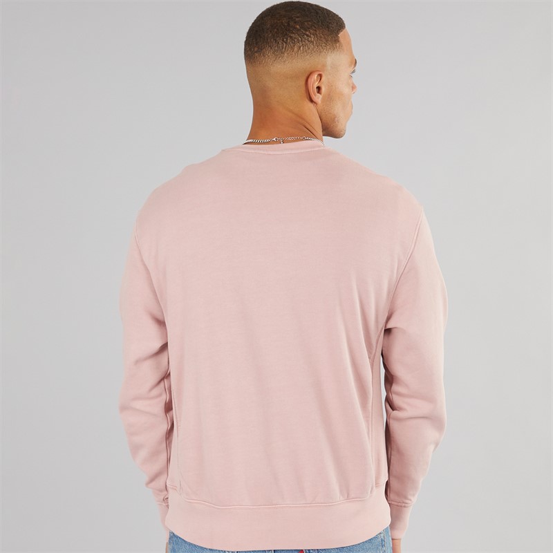 Levi's Mens Authentic Crew Neck Sweatshirt Woodrose