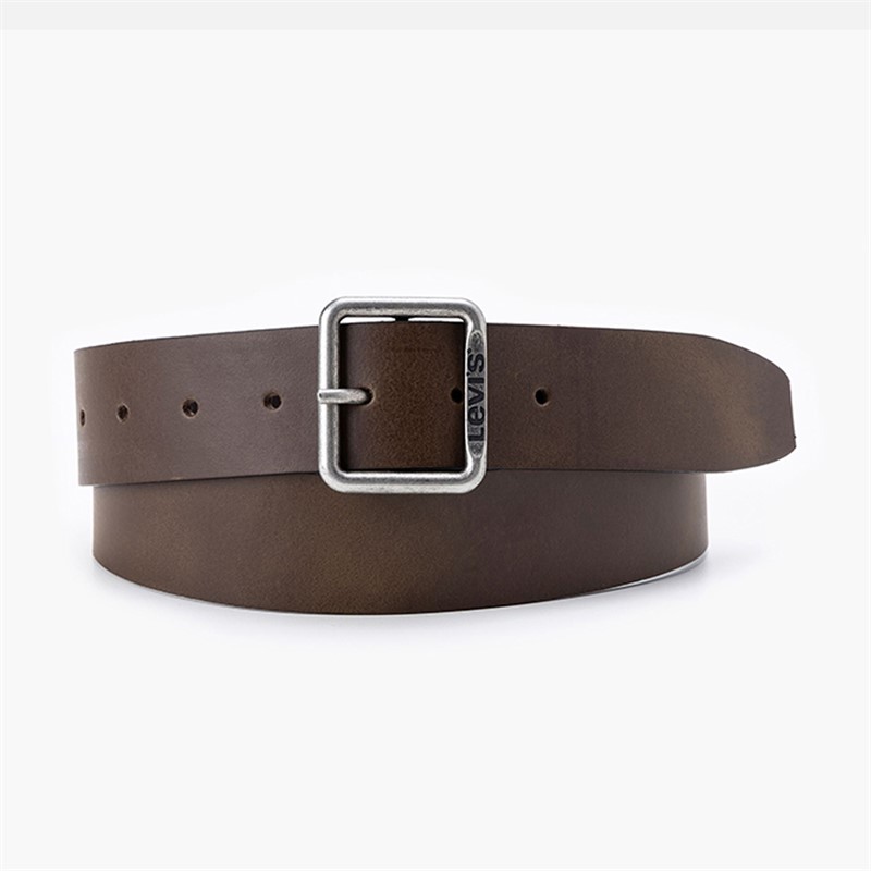 Levi's Mens Parker Belt Leather Brown