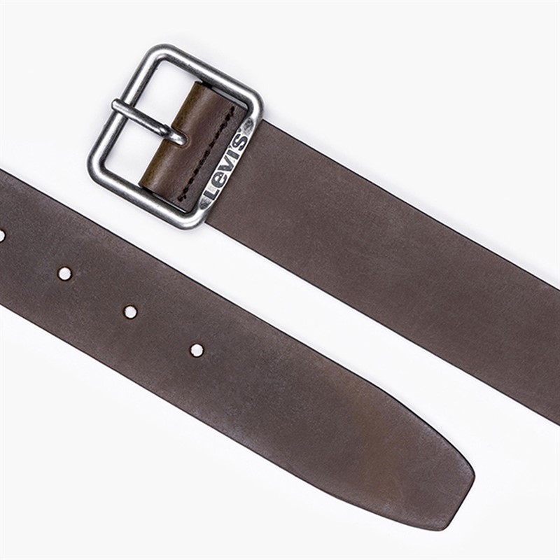 Levi's Mens Parker Belt Leather Brown