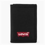 Levi's Mens Batwing Tri-Fold Wallet Caviar