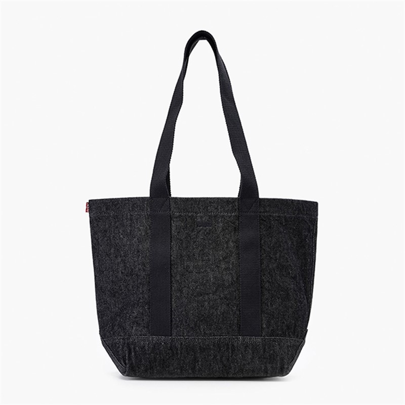 Levi's Womens East West Tote Bag Black Dark Rinse 2