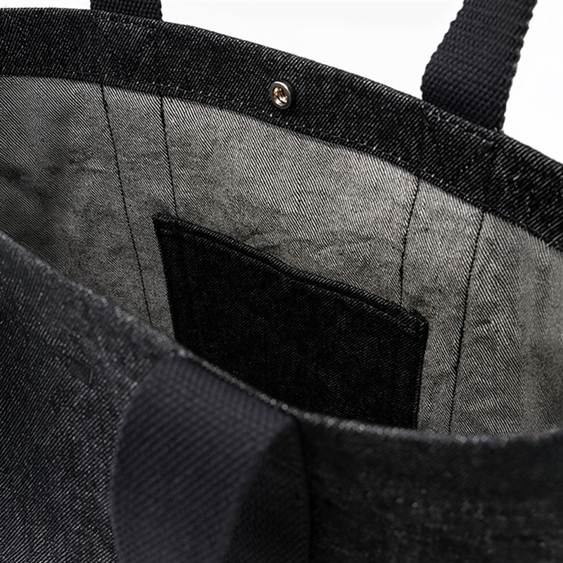 Levi's Womens East West Tote Bag Black Dark Rinse 2