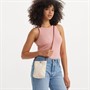 Levi's Womens Heritage Phone Pouch Ecru