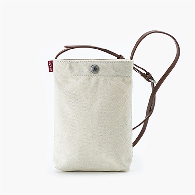 Levi's Womens Heritage Phone Pouch Ecru