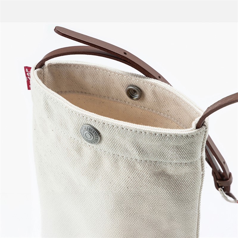 Levi's Womens Heritage Phone Pouch Ecru