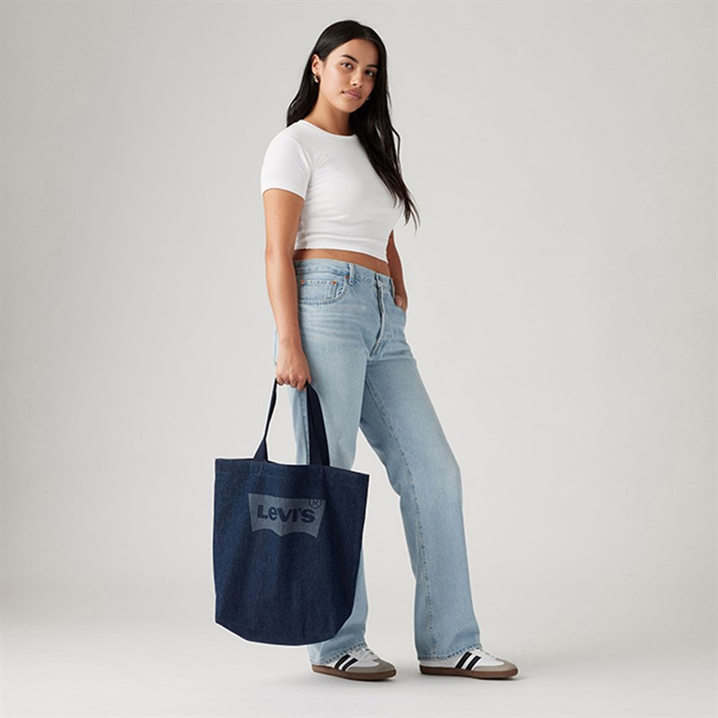 Levi's Womens Batwing Tote Bag Indigo Rinse 2