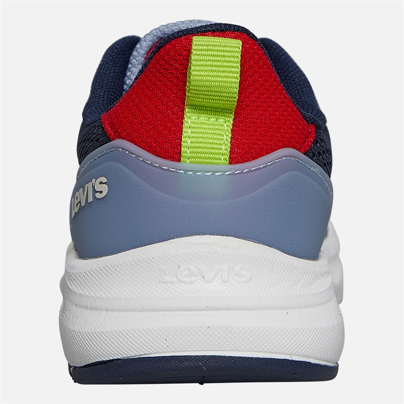 Levi's Kinder Meeres Turnschuhe Marine/Rot 0290 Navy Red 0290