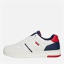 Levi's Junior Kickser Sneaker Off White/Navy 3130 Off White Navy 3130