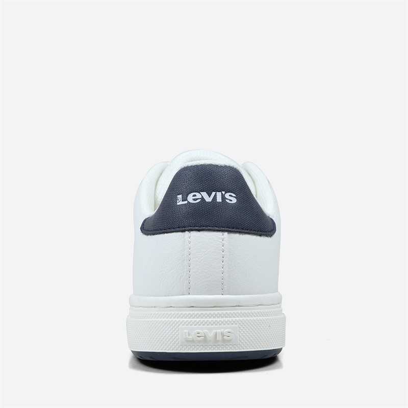 Levi's Junior Piper Sneaker White Navy 0122