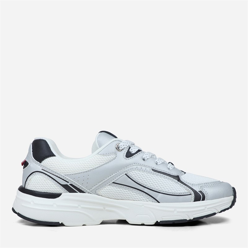 Levi's Junior Curtis Sneaker Silver White Black 0908