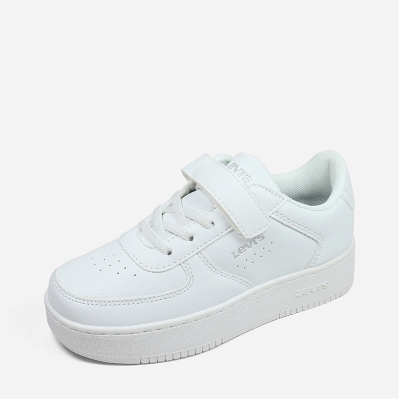 Levi's Kinder Neue Union Klobige Turnschuhe White 0061