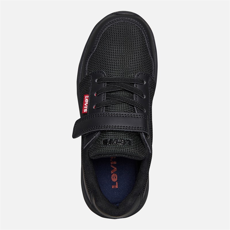 Levi's Kinder Harlem Sneaker Schwarz/Schwarz 0562 Black Black 0562