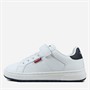 Levi's Kinder Piper Sneaker White Navy 0122