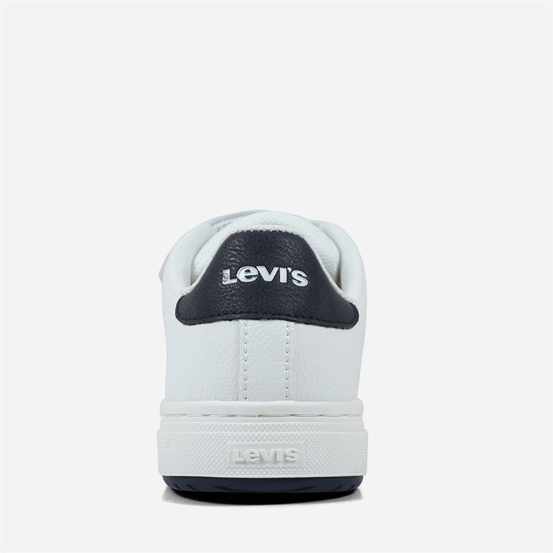 Levi's Kinder Piper Sneaker White Navy 0122